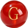 Red Agate "G"