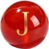 Red Agate "J"