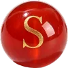 Red Agate "S"