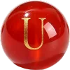 Red Agate "U"