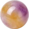Yellow & Purple Swirl