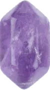 Diamond-Shaped Amethyst