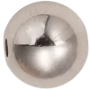 Platinum-Tone Spacer Bead