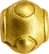 Lucky Bean Gold Bead