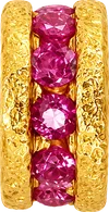 Ruby Gold Spacer