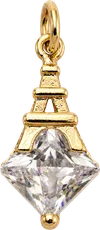 Crystal Pagoda Charm