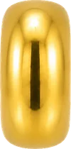 Tiny Smooth Gold Spacer